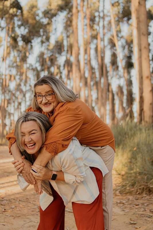 Women in their 40s feeling energised and happy after sleeping better